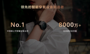 Huawei wearables shipment exceeds 80 million units