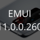 EMUI 11.0.0.260 P40 Pro Dec 2021 patch update