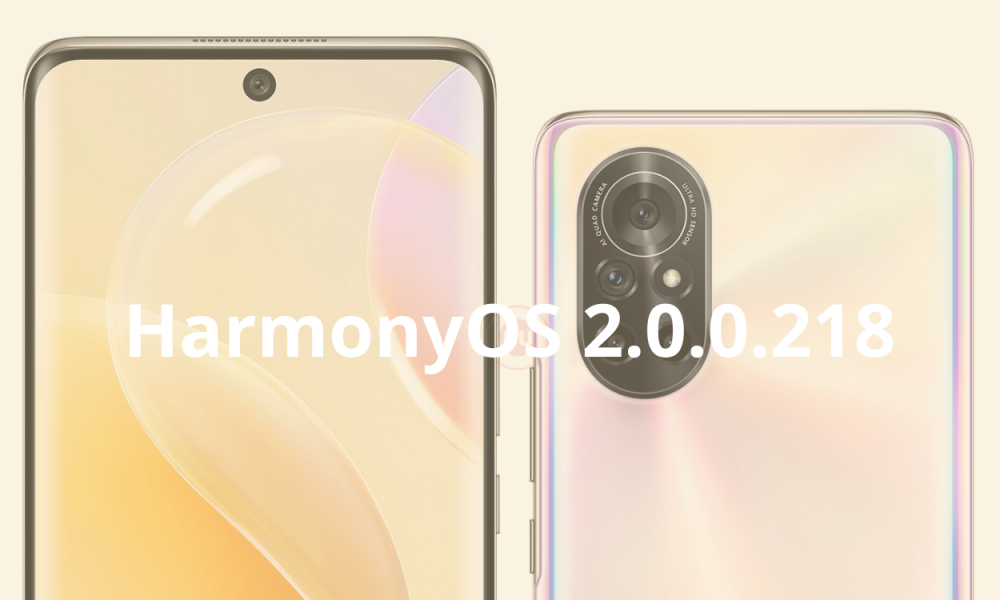 HarmonyOS 2.0.0.218 Huawei Changelog