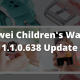 Huawei Children's Watch 3 1.1.0.638 Update