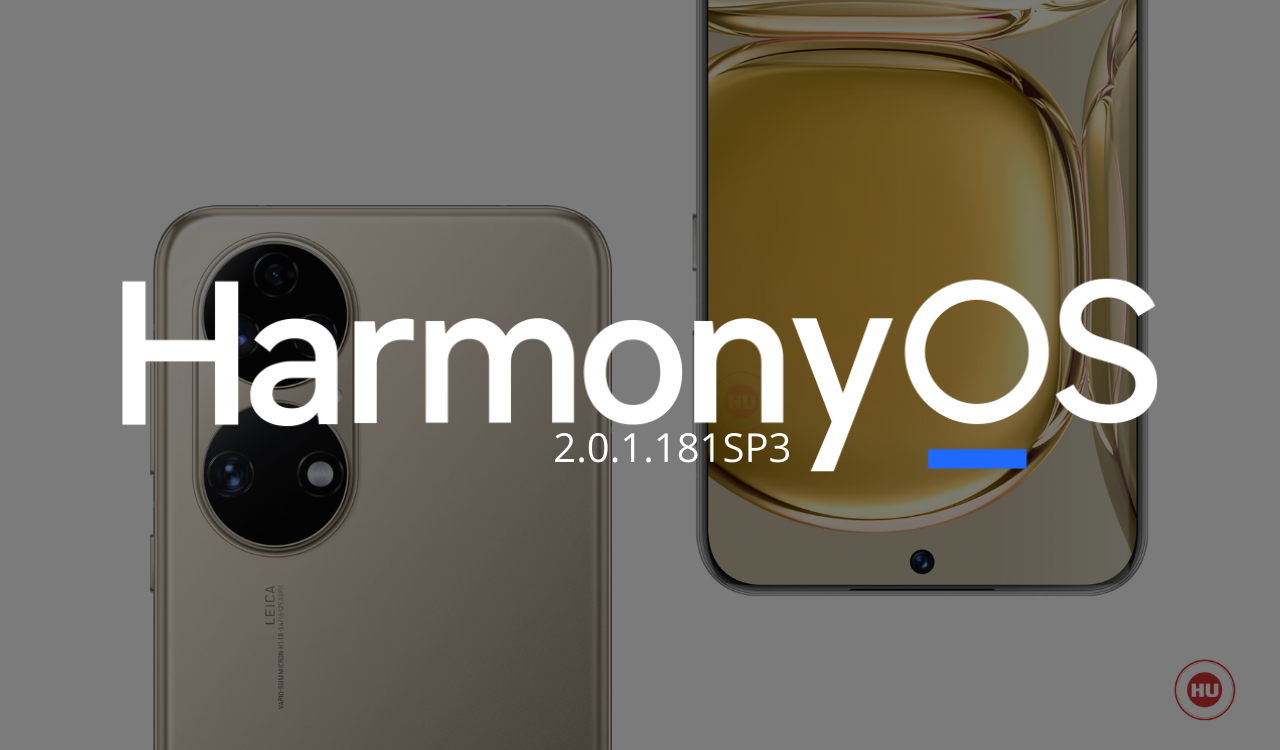 Huawei P50 December 2021 HarmonyOS 2.0.1.181SP3 update