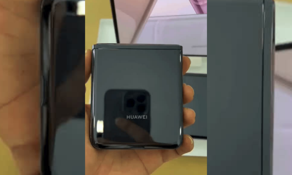 Huawei P50 Pocket live image leaked