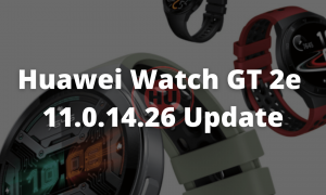 Watch GT 2e 11.0.14.26 update
