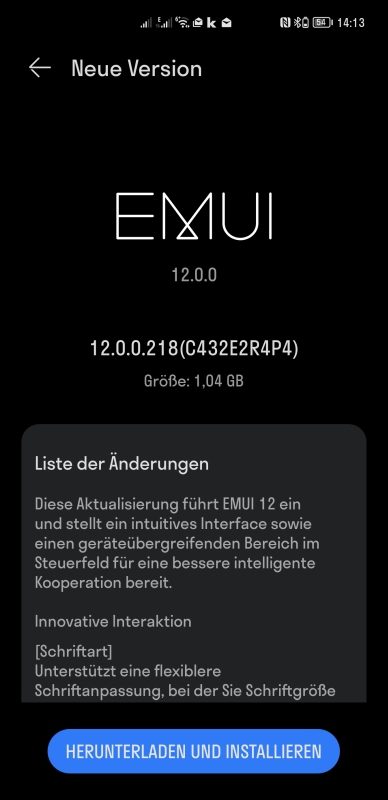 Huawei Mate 40 Pro Stable EMUI 12 Update