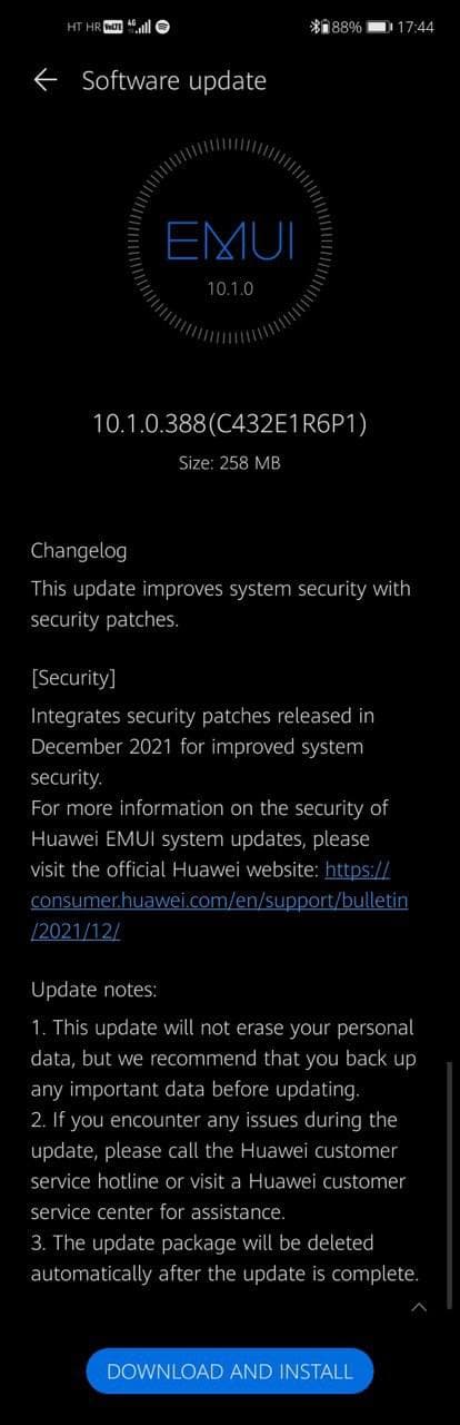 Huawei P30 Lite New Edition EMUI 10.1.0.388