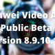 Huawei Video App Public Beta Version 8.9.10.150