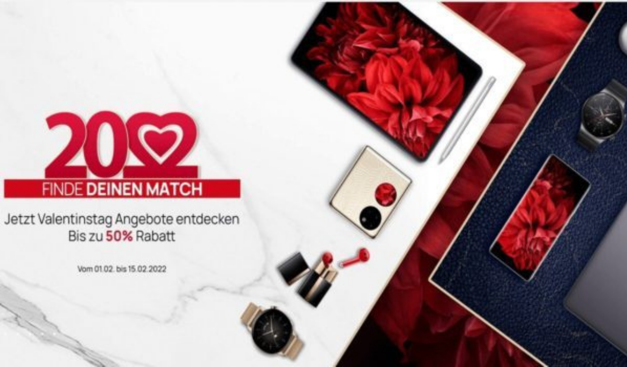 Europe: Huawei Valentine's Day 2022 Deals