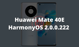 HUAWEI MATE 40E HARMONYOS 2.0.0.222