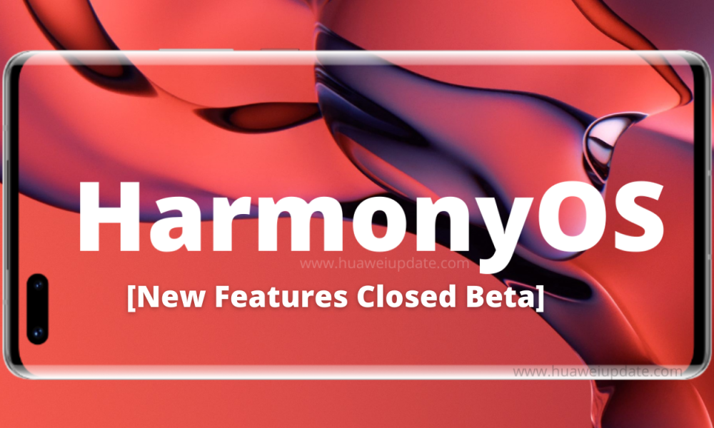 HarmonyOS new features closed beta recruitment