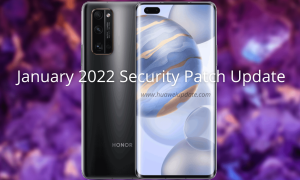 Honor 30 and V20 Series January 2022 security patch update