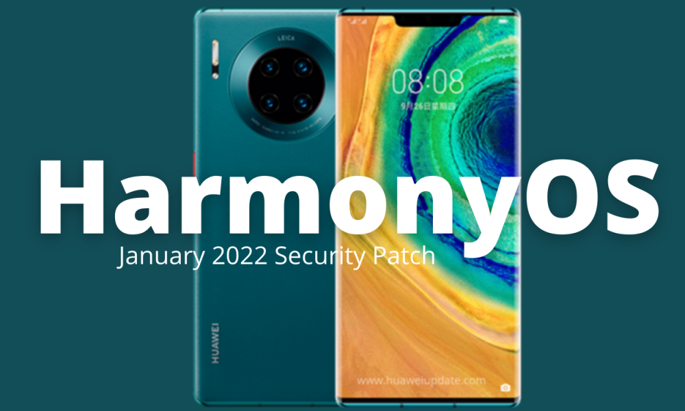 Huawei Mate 30 Pro January 2022 patch