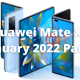 Huawei Mate X2 January 2022 security patch update