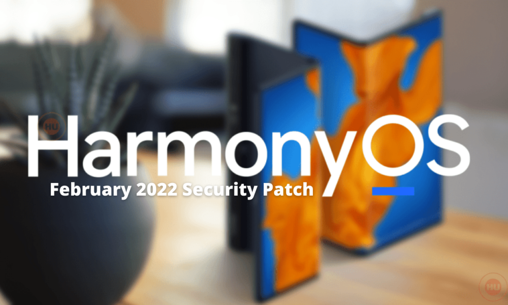 Huawei Mate Xs grabbing February 2022 security patch update