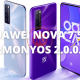 Huawei Nova 7 5G and Nova 7 Pro 5G HARMONYOS 2.0.0.220