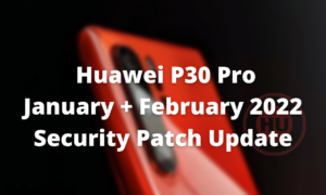 Huawei P30 Pro EMUI 11.0.0.190