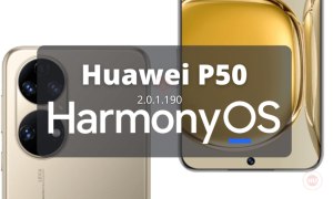 Huawei P50 HarmonyOS 2.0.1.190 update released