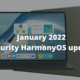 MatePad Pro 12.6 HarmonyOS January 2022 update