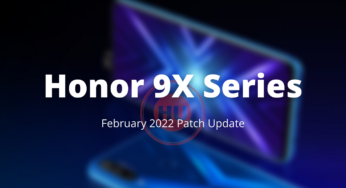 Honor 9X series grabbing February 2022 security patch update