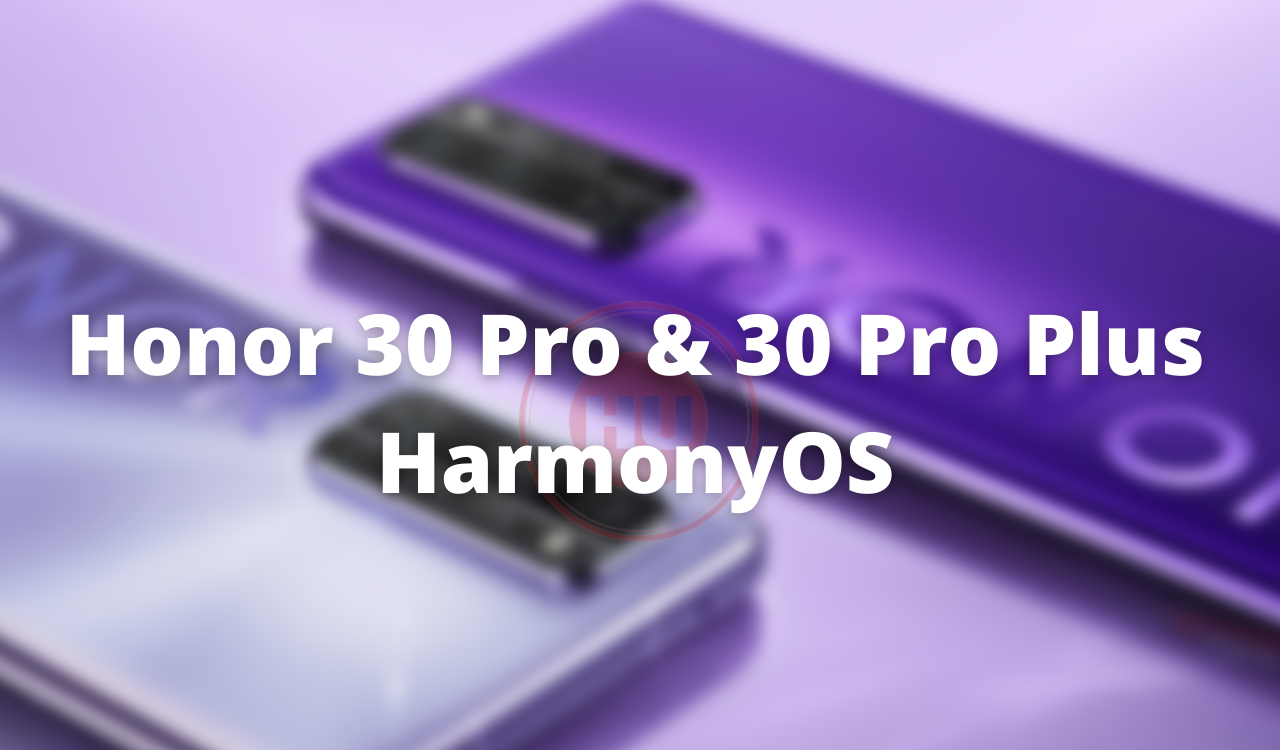 Honor 30 Pro and 30 Pro Plus