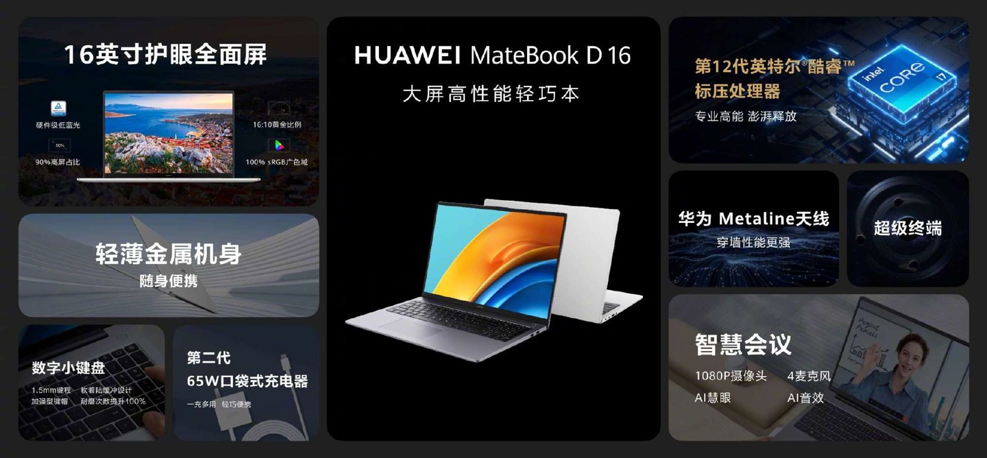 Huawei MateBook D 16