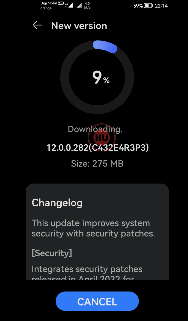 Huawei P40 Lite 5G April 2022 security patch (1)