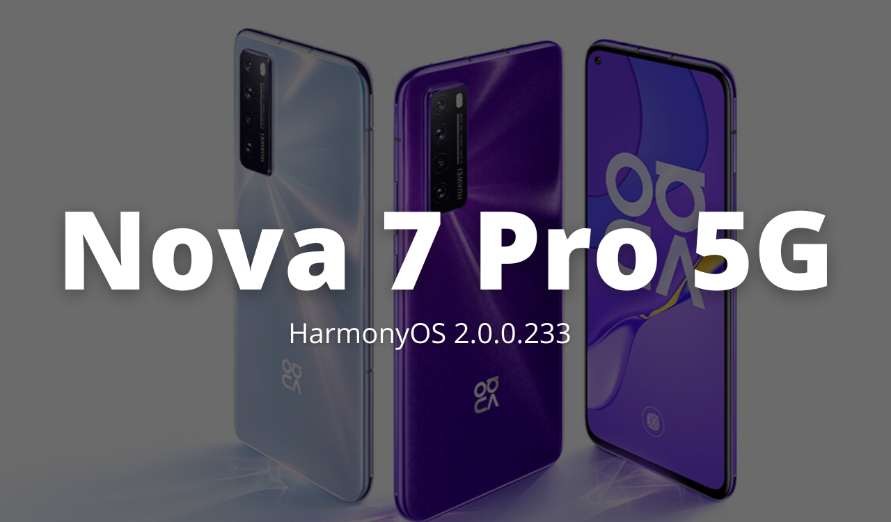 Nova 7 Pro 5G April 2022 Patch