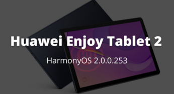 Huawei Enjoy Tablet 2 grabbing HarmonyOS 2.0.0.253 update