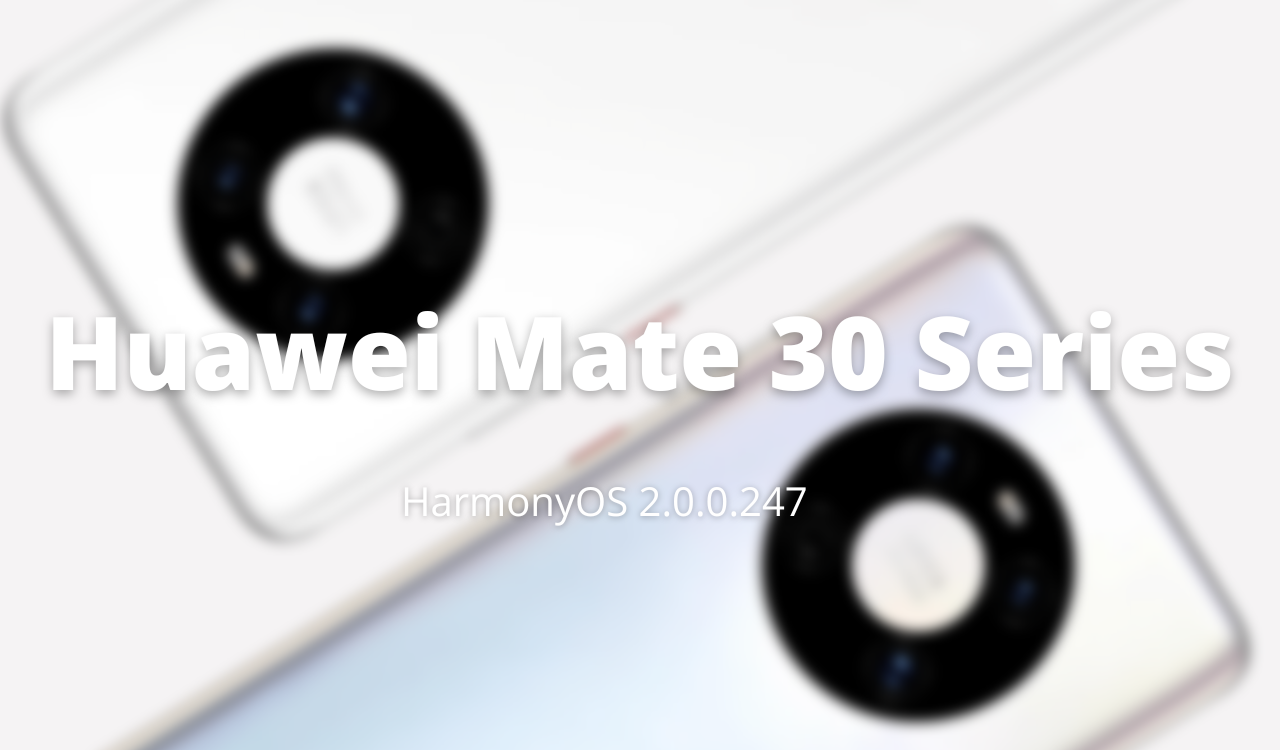 Huawei Mate 30 series June 2022 security update
