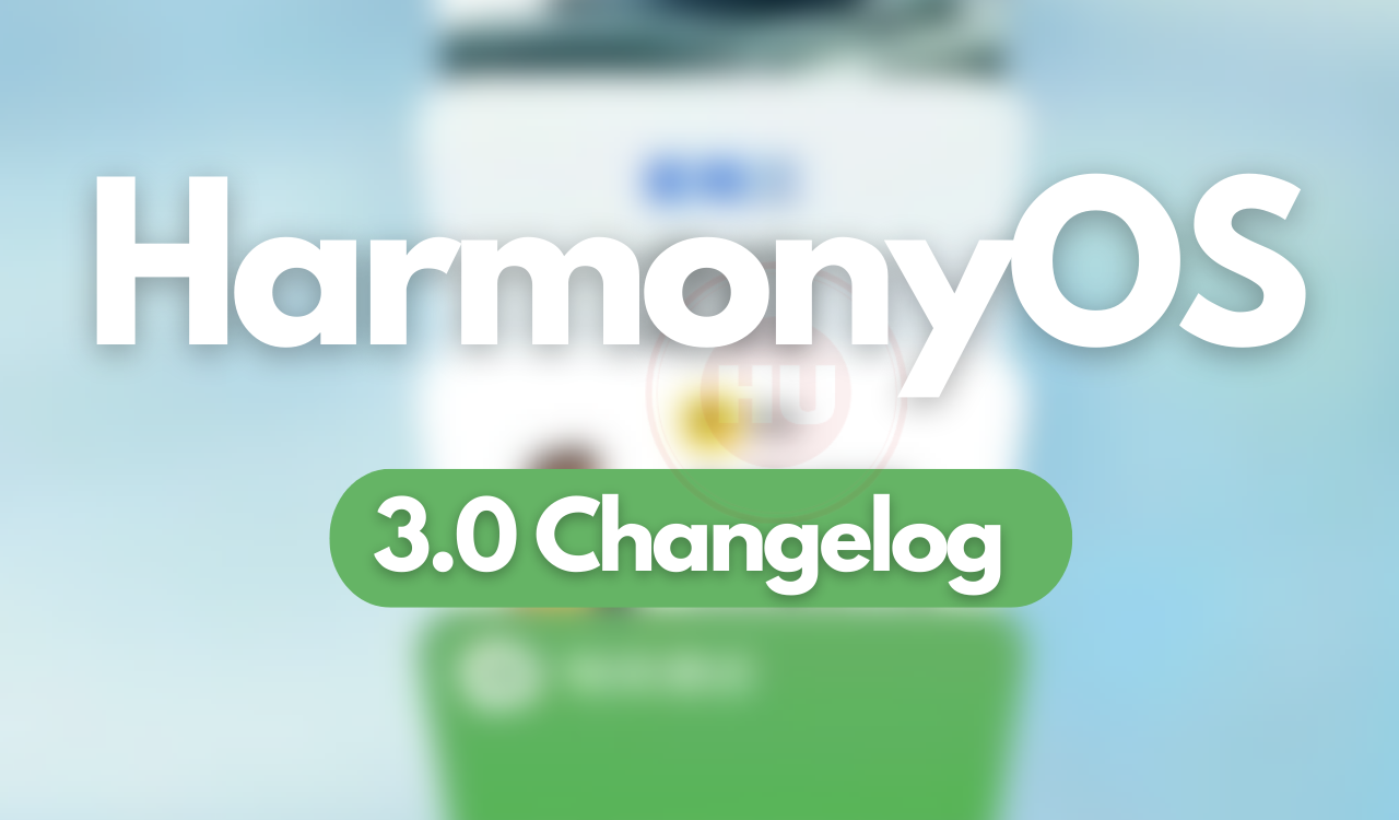 Huawei HarmonyOS 3 changelog