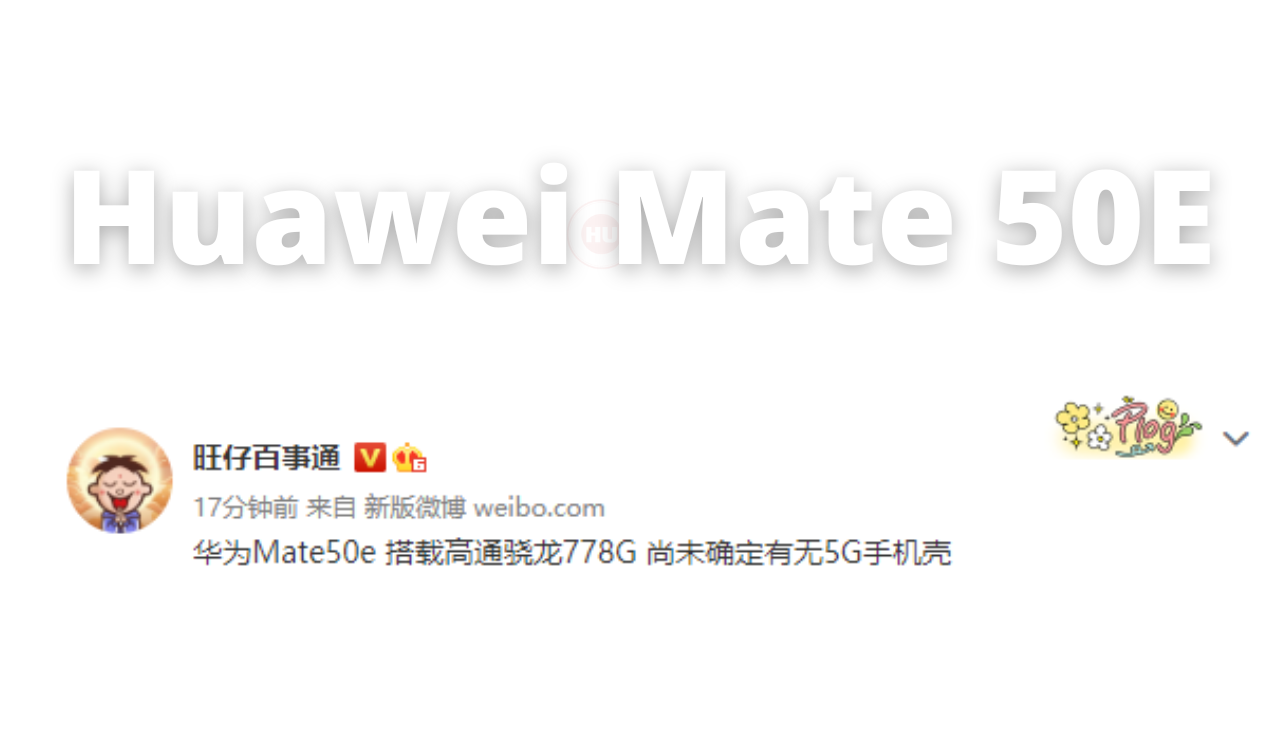Huawei Mate 50E First Leak