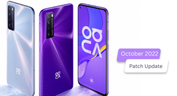 Huawei Nova 7 5G October 2022 security update is now available