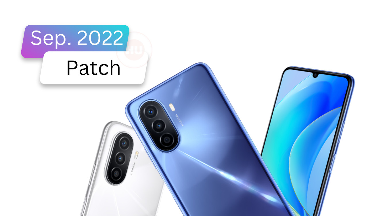Huawei Nova Y70 September 2022 patch