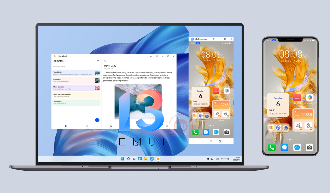 Multi-Screen Collaboration EMUI 13