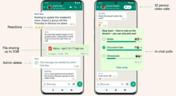 WhatsApp launches Communities, 32 people group video calling features