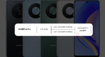 Huawei Enjoy 50 Pro HarmonyOS 3 Beta recruitment starts