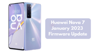 Huawei Nova 7 getting January 2023 security update