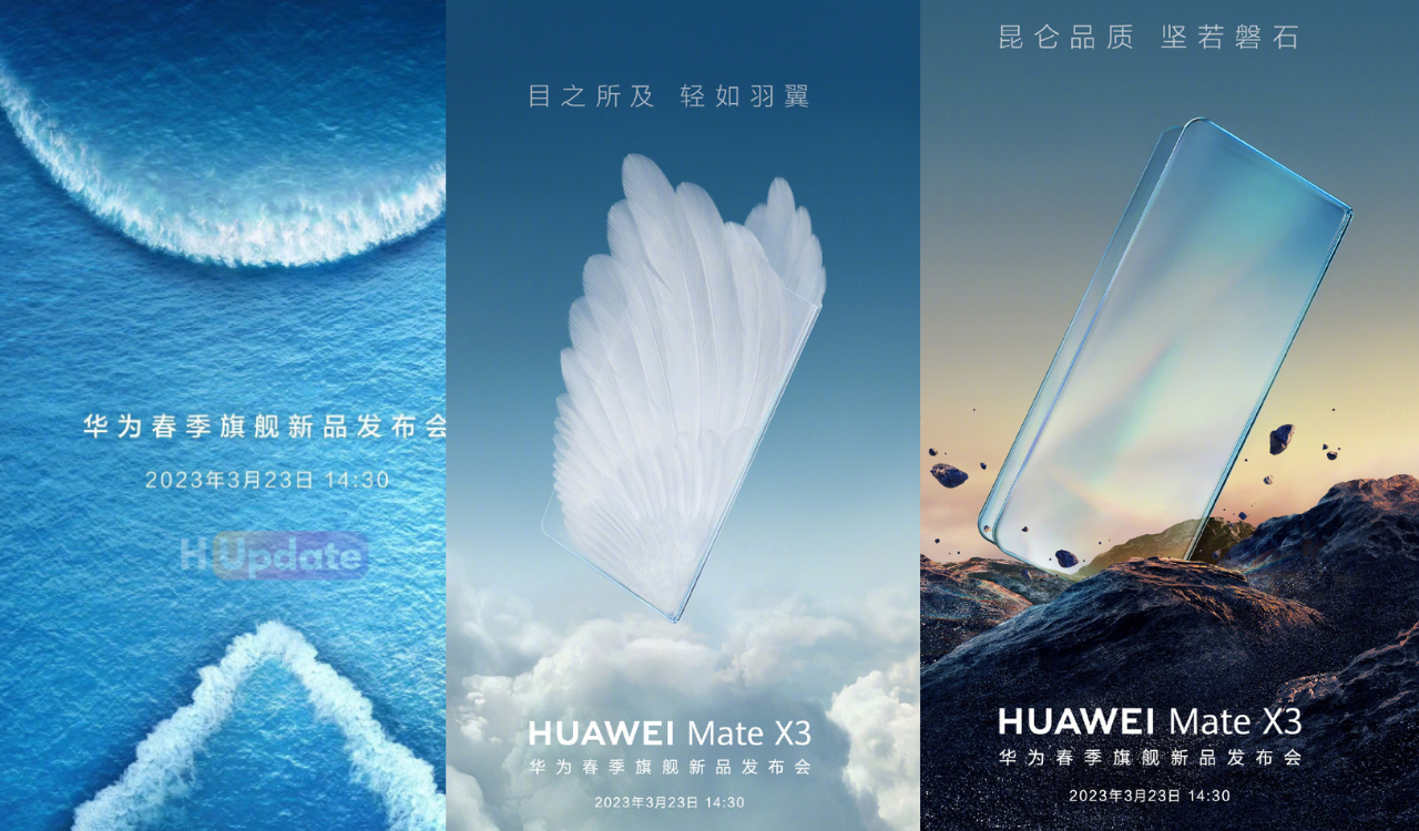 Huawei P60 and Mate X3 (1)