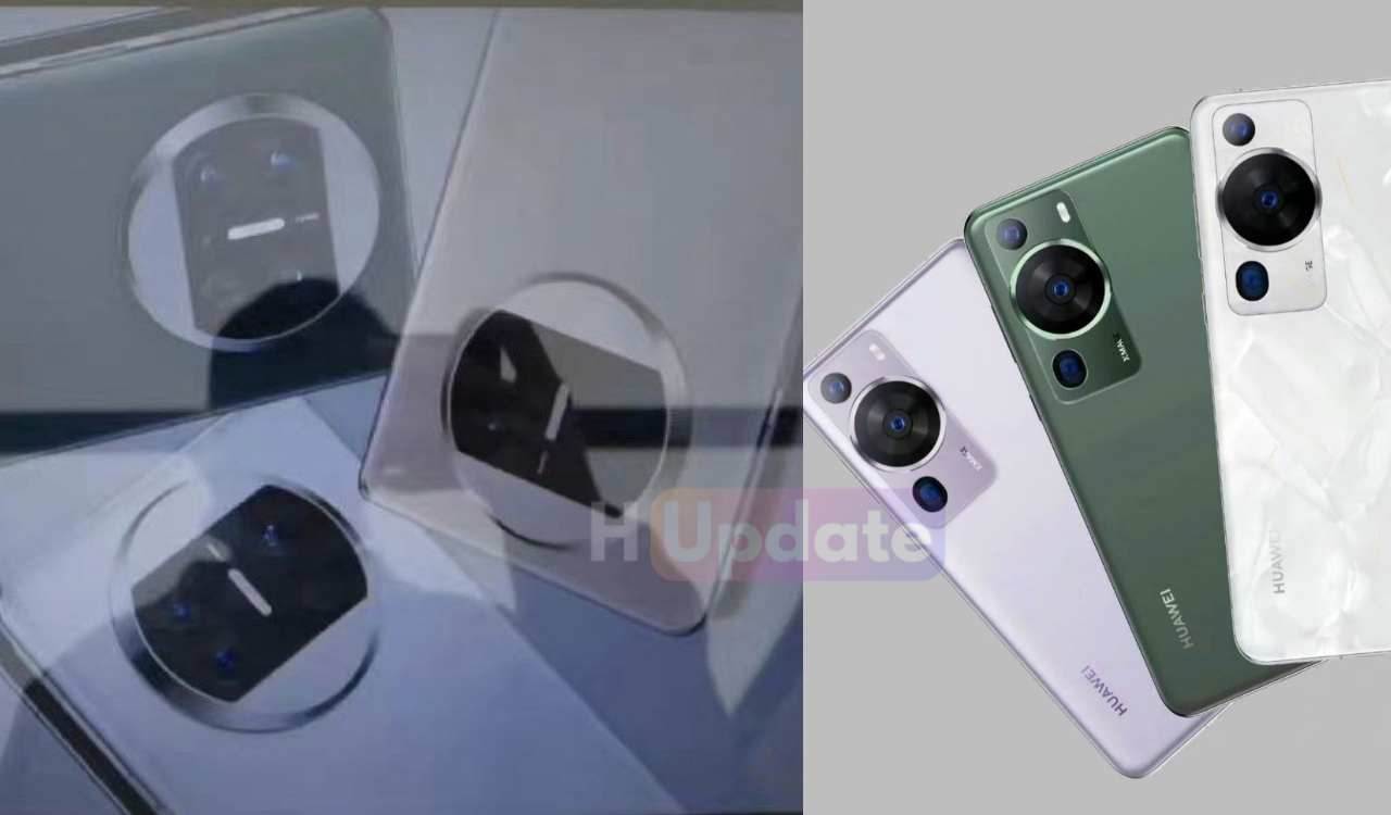 Huawei P60 and Mate X3 official renders