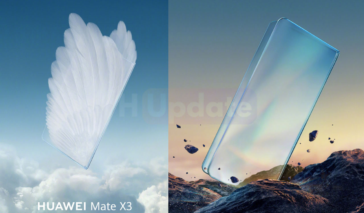 Huawei Mate X3 official warm up: Kunlun glass, thin and more