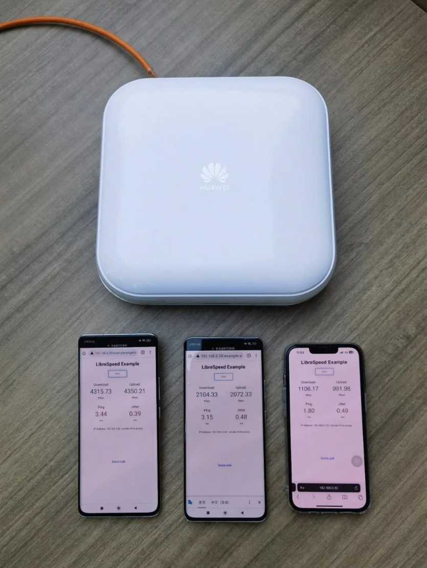 Huawei tested Wi-Fi 7 and recorded 4.3Gbps speed