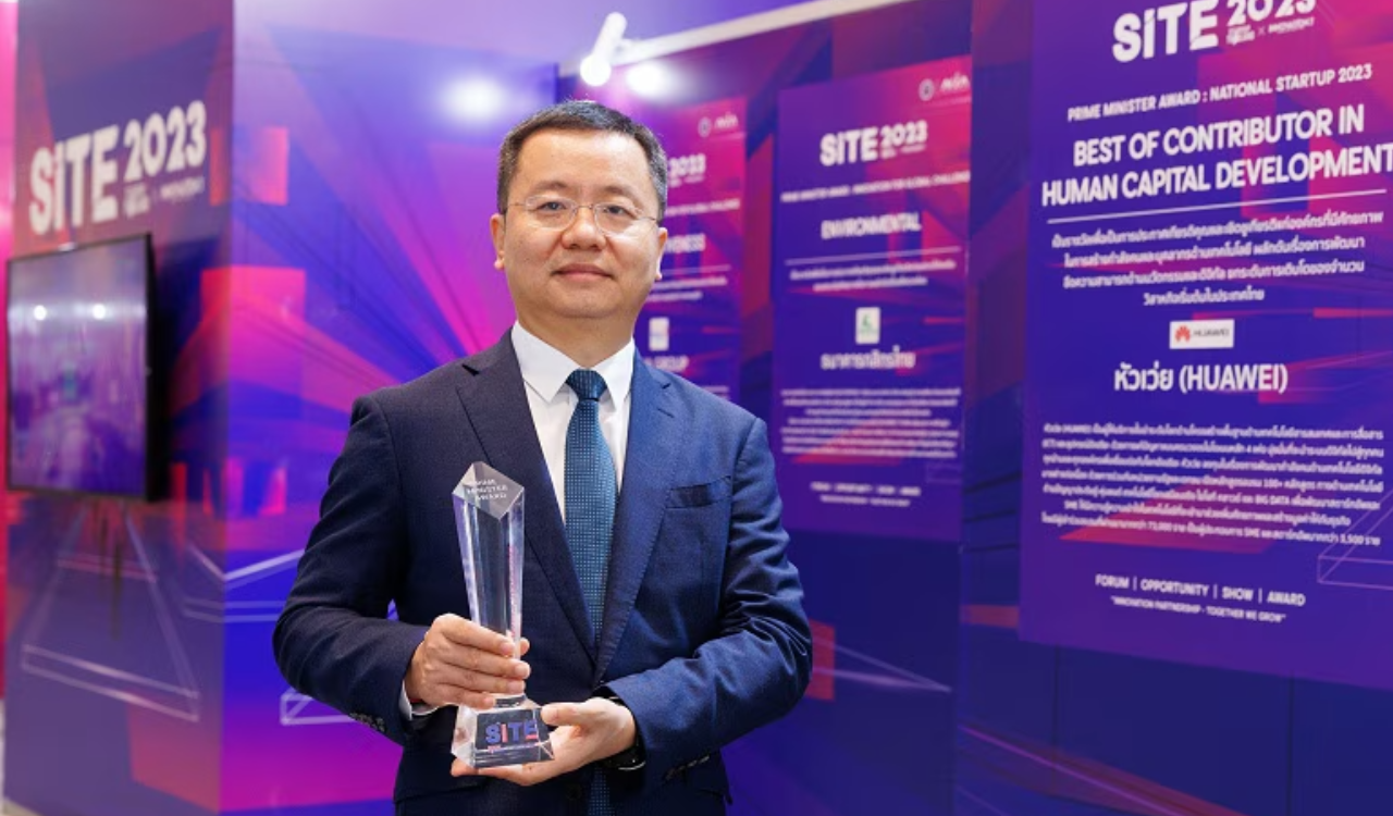 Huawei gains Thailand Prime Minister Award for contribution to Talent Development (1)