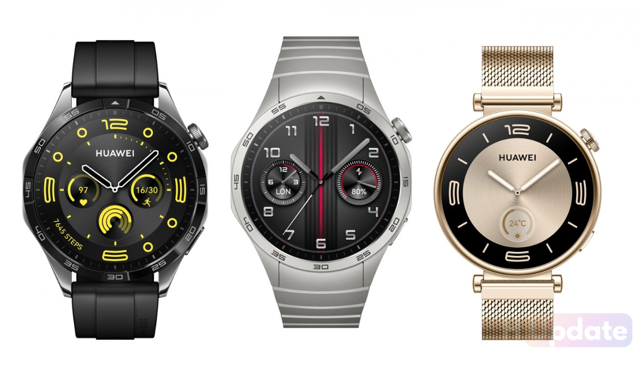 Huawei Watch GT4 41mm and 46mm images leaked online