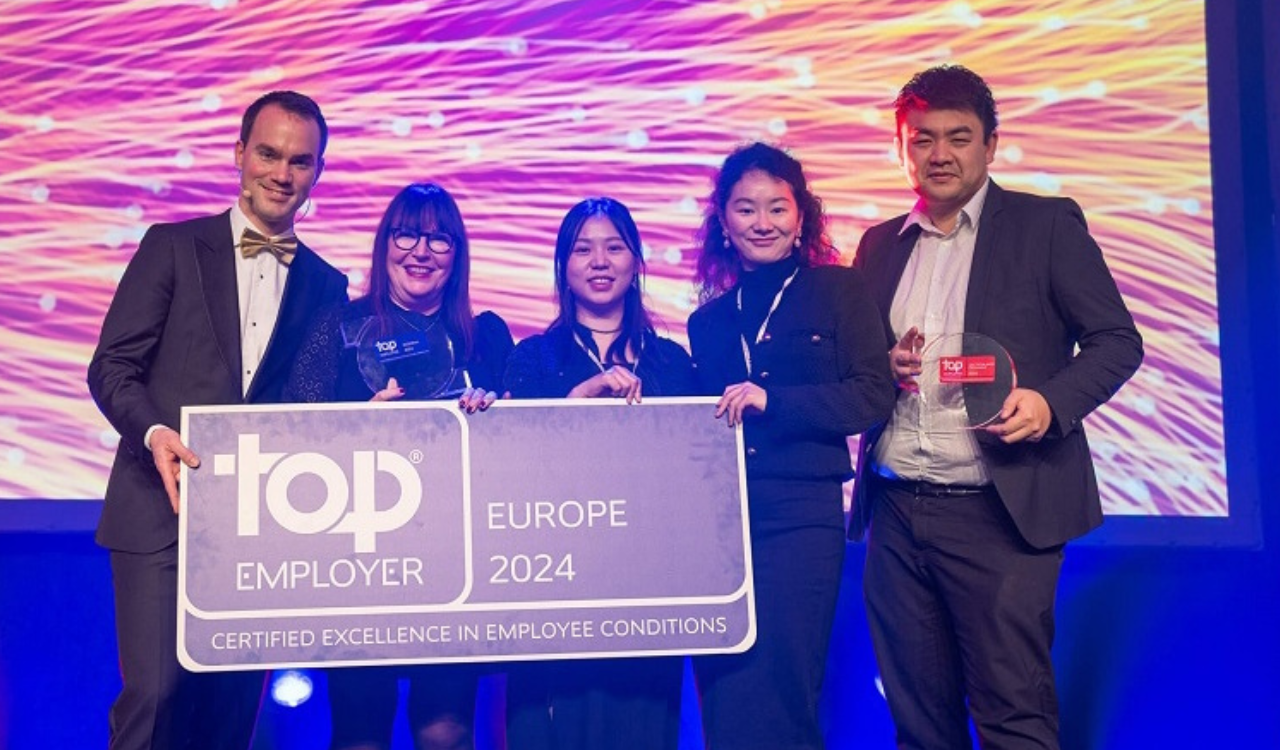 Huawei recognized as a Top Employer in Europe for 2024