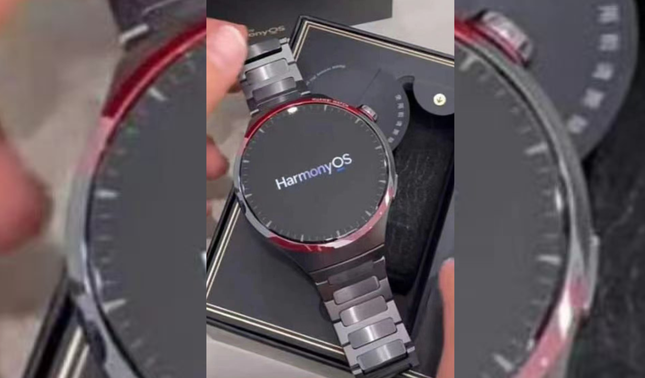Huawei Watch 4 Pro spotted in new red color