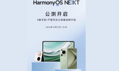 List of Huawei HarmonyOS NEXT system devices